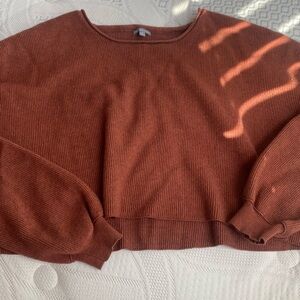 cropped sweater